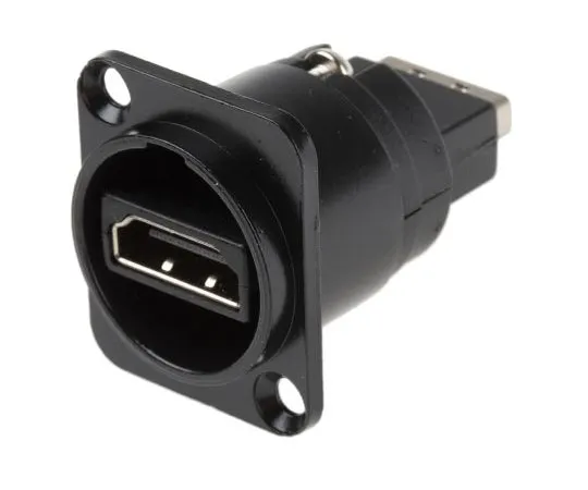 63-4689-72　Type A 2 Way Female Feedthrough HDMI Connector　143-8921