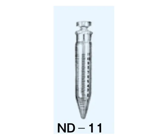 65-8671-35　Centrifuge Tube White, Conical Type Minimum Scale 0.2 mL 11 mL TS15, Diameter 19 x Total Height 115 mm　ND-11