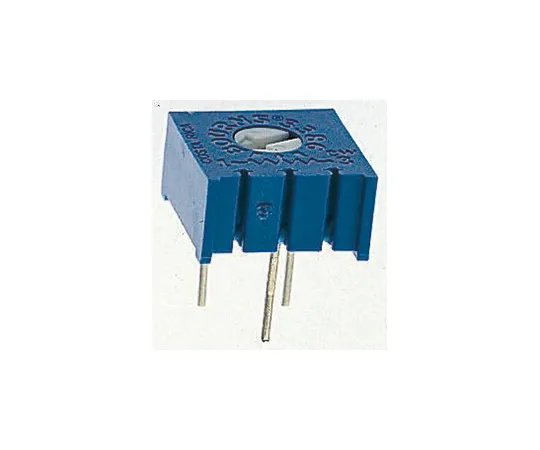 63-4851-61　1MΩ Through Hole Trimmer Potentiometer 0.5W Top Adjust Bourns 3386 Series　3386F-1-105LF