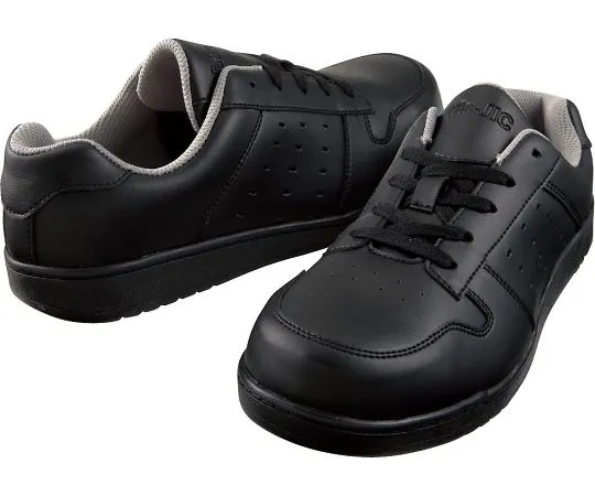 64-0991-38　Safety Shoes Lace-Up Type Black 22.0 cm　S2071R