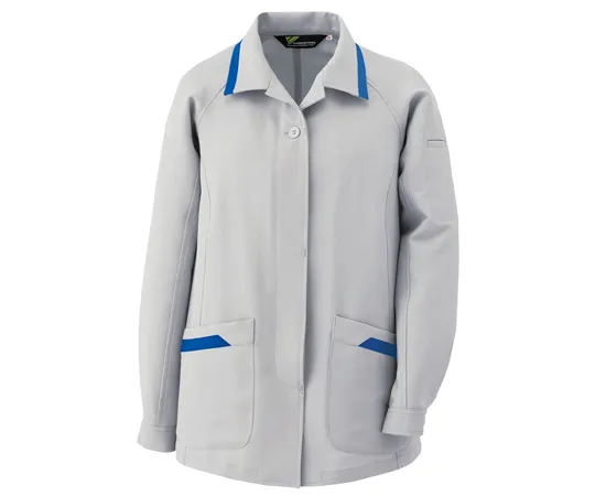 65-1263-70　Ladies' Work Clothes, VERDEXCEL Smock Silver Gray 7 VEL51-UE-7　VEL51-UE-7
