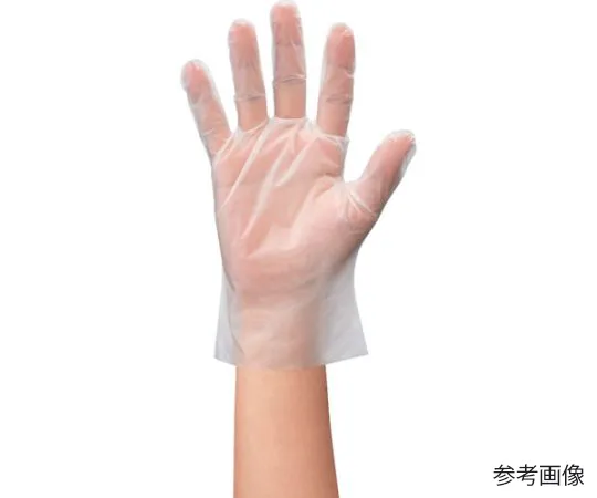 67-6859-60　Beautiful Handmade Gloves, 100 Pieces, L Size, Translucent　NO846-L