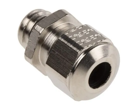63-4774-21　SES A1 M8 Cable Gland, Nickel Plated Brass, IP68　A1000.08.050