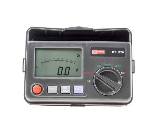 63-4668-43　RS PRO IET1700 Earth Tester 4kΩ　123-2238