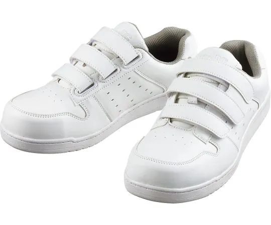 64-0991-53　Safety Shoes Velcro White 22.0 cm　S2072R