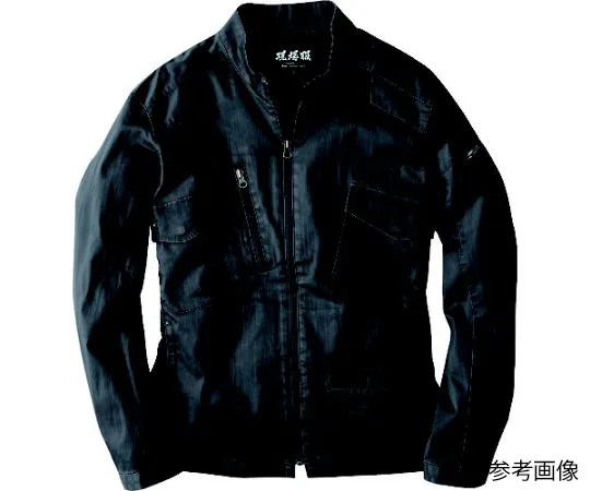 65-8427-08　Long Sleeve Blouson Stone Black 3L　2234-91-3L