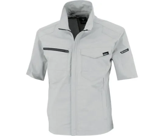 65-8386-76　TC Stretch Short Sleeve Blouson Silver Gray 3L　1711-22-3L