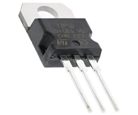 63-4820-79　STMicroelectronics TIP50 NPN Transistor, 1 A, 400 V, 3-Pin TO-220　TIP50