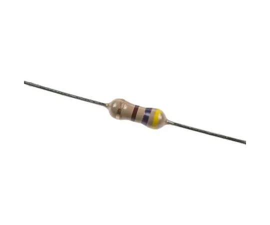 63-4680-22　TE Connectivity 470Ω 0.33W Carbon Film Resistor ±5% -1200 → 0ppm/°C　CFR25J470R