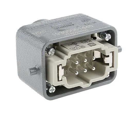 63-4830-97　Han E Series 6 Way Male 16A Connector Kit, includes Hood, Insert　09330062601+19300061440