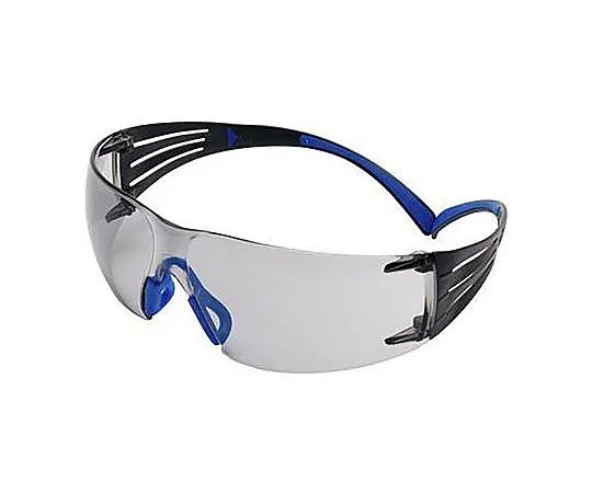 63-4713-82　3M SecureFit™ 400, Grey Safety Glasses, Anti-Mist Coating　SF407SGAF-BLU