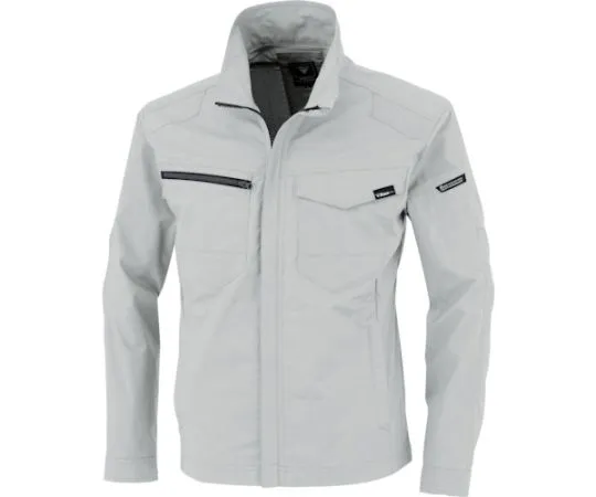 65-8388-28　TC Stretch Long Sleeve Blouson Silver Gray 3L　1714-22-3L