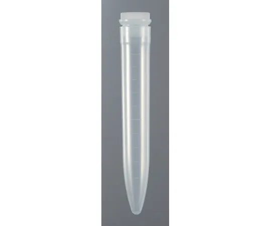 67-5190-32　Tapered Test Tube, 10 mL, Cap, Unsterilized, 100 Pieces x 10 Bags　130004