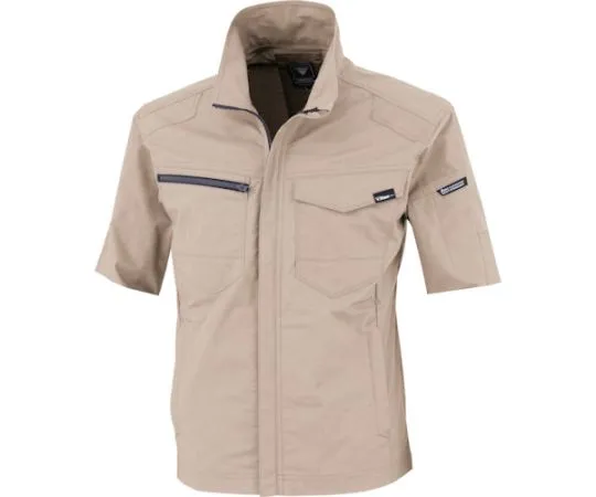 65-8386-84　TC Stretch Short Sleeve Blouson Sandoz Beige 3L　1711-39-3L