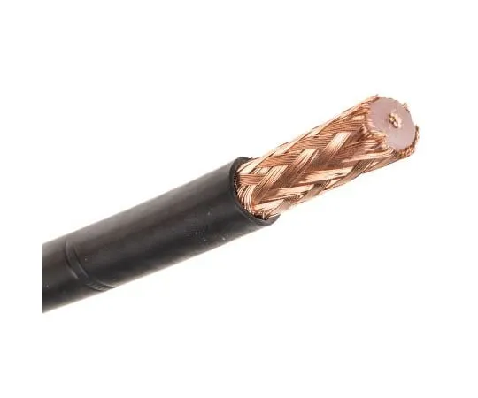 63-4734-49　Nexans Black Unterminated to Unterminated RG213/U Coaxial Cable, 50 Ω 10.3mm OD 20m　RG213U BLACK 20M