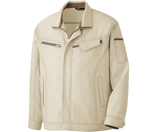65-1234-50　Work Clothes, VERDEXCEL Male/Female Pair Jumper Ivory S VE520UE-S　VE520-UE-S