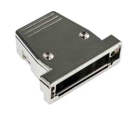 63-4870-85　RS ABS D-sub Connector Backshell, 25 Way, Strain Relief　544-4398