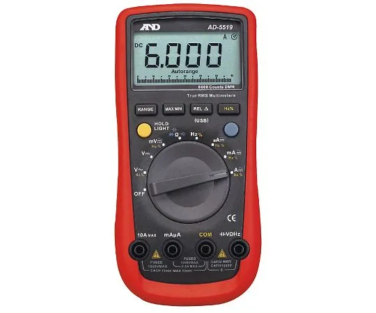 64-4055-69　［Discontinued］Digital Multimeter (AC/DC Voltage/DC Current) General (ISO) Calibrated (test results report + Traceability System Diagram)　AD5519-00A00