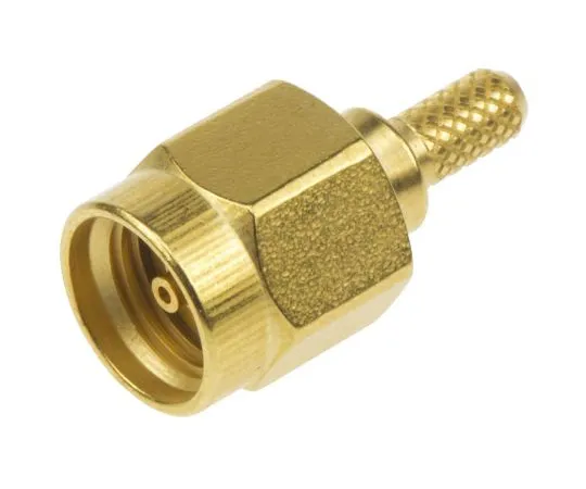 63-4755-53　Radiall Straight 50Ω Cable Mount SMA Connector, Crimp Termination RG188, RG316　R125072000W
