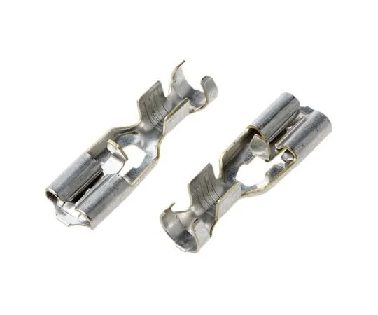 63-4779-43　TE Connectivity Positive Lock .250 Mk II Series Crimp Receptacle, 6.35 x 0.81mm, 1.75mm² to 5.4mm², 15AWG to 10AWG, Tin　170335-1