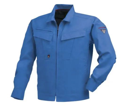 65-8376-53　Long Sleeve Blouson Blue 3L　1654-40-3L