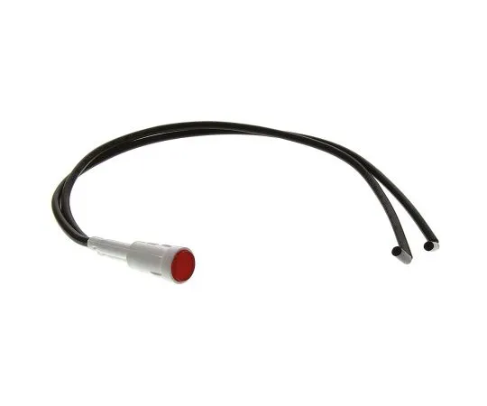 63-4741-05　Arcolectric Red neon Indicator, Lead Wires Termination, 230 V ac, 8mm Mounting Hole Size　L295000NAA