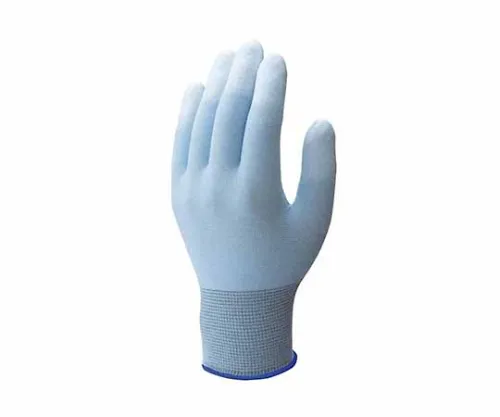 61-0181-50　［Discontinued］Urethane Coated Gloves Fingertip Fit S Blue 120 Pairs　No.250-S