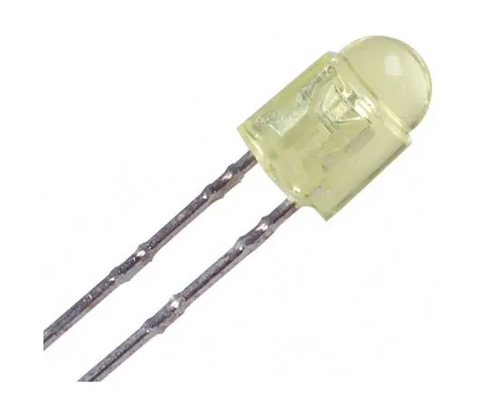 63-4711-83　2.1 V Yellow LED 3mm Through Hole, ROHM SLR-343YY3F　SLR-343YY3F