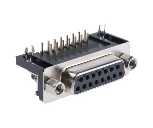 63-4870-76　RS 15 Way Right Angle Rectangular Connector Socket　544-3979