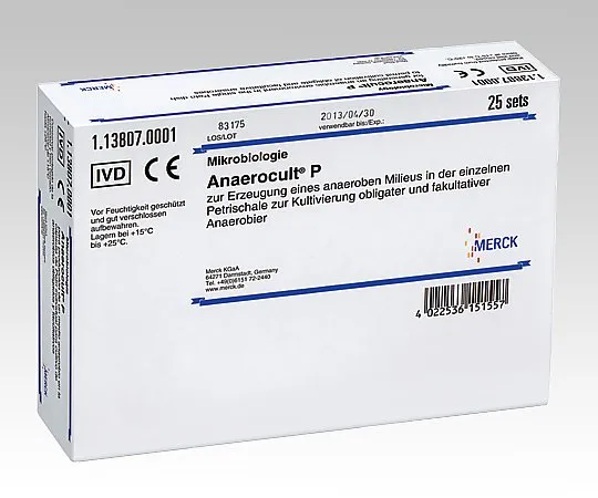 2-2526-11　Anerocult Anaerobic Cultivation Pack Anaeroclip Clip for Sealing