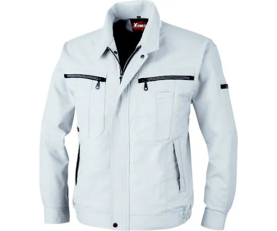 65-8510-52　Long Sleeve Blouson Silver Gray 3L　8880-22-3L