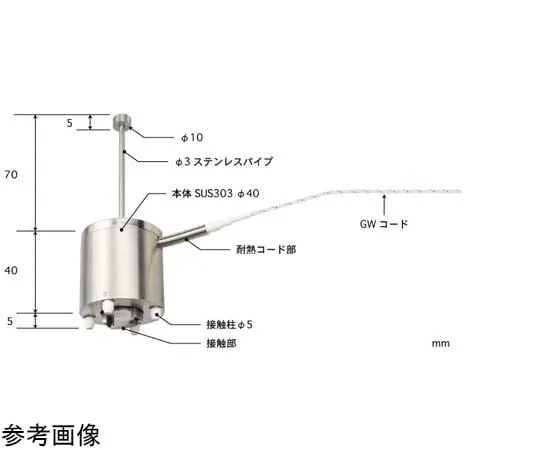 65-3528-87　High Performance Heavy Duty Static Surface Temperature Sensor S Series -50~600°C E Type　S-780E-GW1-ASP