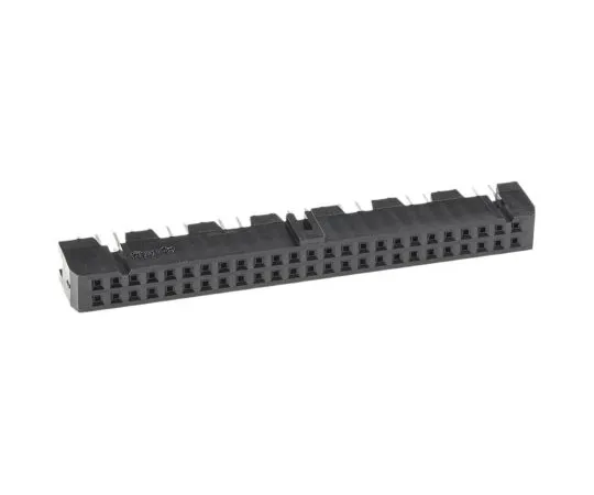 63-4888-51　Hirose HIF3FB Series 2.54mm Pitch 50 Way 2 Row Straight PCB Socket, Through Hole, Solder Termination　HIF3FB-50DA-2.54DSA(71)