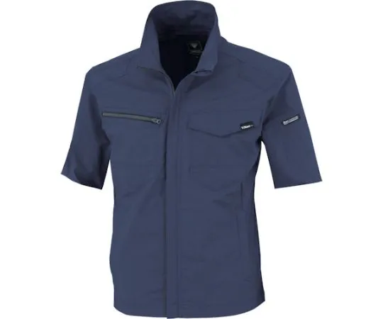 65-8386-68　TC Stretch Short Sleeve Blouson Navy 3L　1711-10-3L