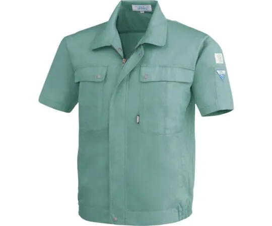 65-8524-31　Short Sleeve Blouson Green 3L　9291-60-3L