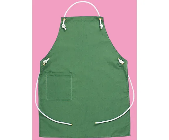 65-1693-28　Gooden CS® Flame Retardant Apron Length 77 x Width 57 cm Pocket, w/String　EMA51