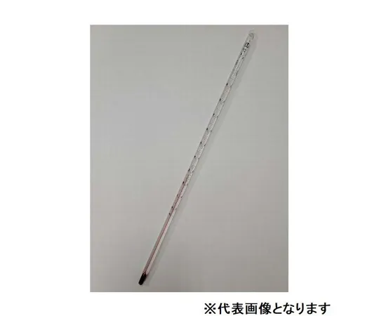 67-8070-51　Mercury Rod Thermometer 0~360 (1.0) L330 with Test Report　T-1959-S