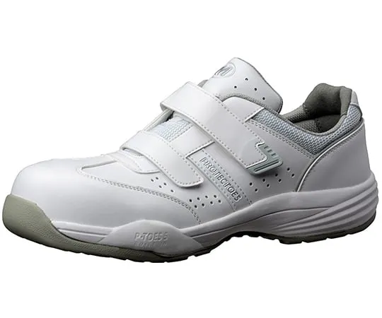 64-8059-07　JSAA Class A Certified, Sneakers with Toe Box Protectoes5 White 22.0 cm PF-115-W-22.0 21250362　PF115-W-22.0