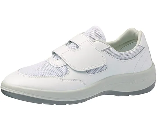 64-8054-92　Unisex Electrostatic Work Shoes, Elepas White 21.0 cm NU403-21.0　NU403-21.0