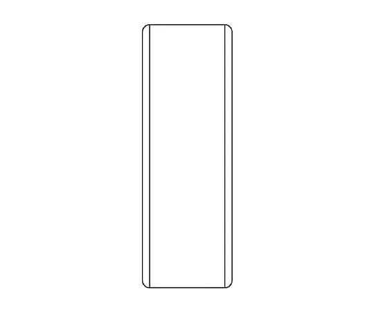 62-6101-23　Strip Type Sign (Yellow) Plain　811-35