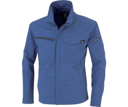 65-8388-44　TC Stretch Long Sleeve Blouson Blue 3L　1714-40-3L