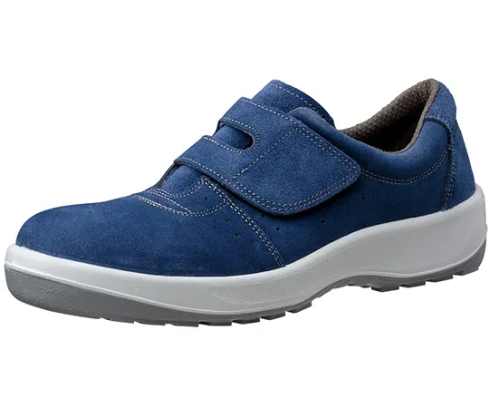 64-8050-54　JIS Standard, Safety Shoes, (Magic Tape Type) Blue 23.5 cm MSN355-BL-23.5　MSN355-BL-23.5