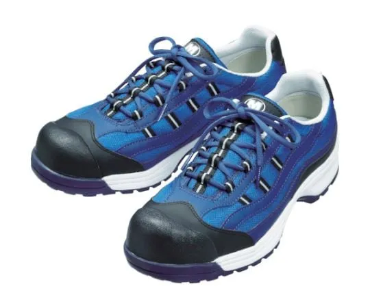 67-3128-41　JSAA Class A Certified Toe Box Sneakers w/Toe Guard Cap MPN-901 Blue 22.5 cm　MPN-901-BL-22.5