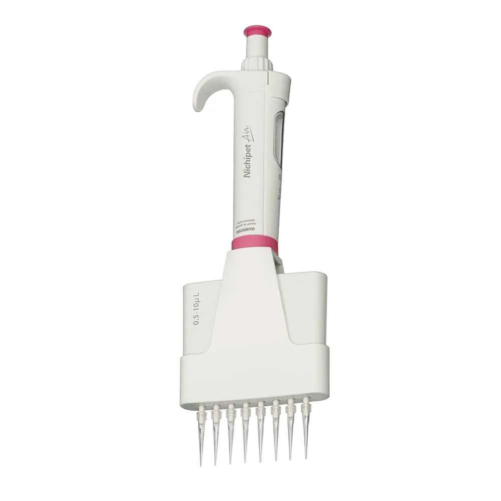 65-3696-65　Nichipet Air Multi channel (0.5~10 μL) 8 channels　00-NAR-10M8