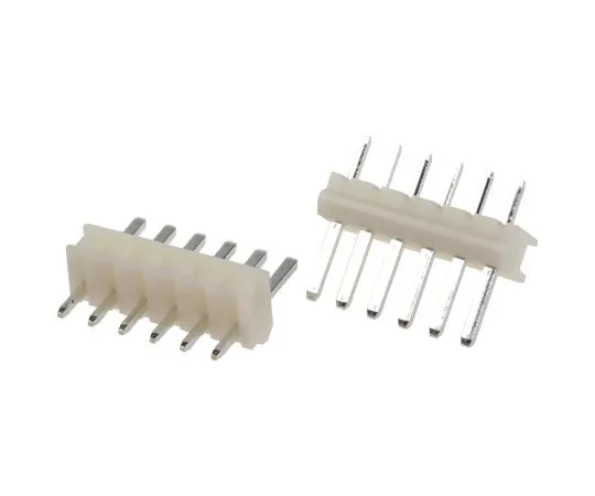 63-4875-42　JST NH, 6 Way, 1 Row, Straight PCB Header　B6P-SHF-1AA (LF)(SN)