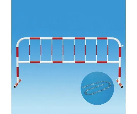 62-6096-70　Color Pipe Barricade White Red　386-001