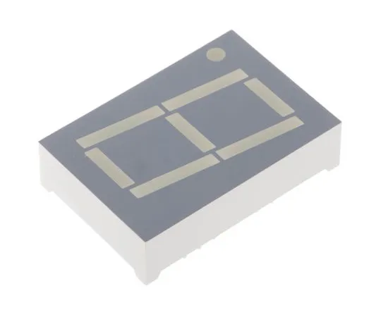 63-4797-47　SC10-11EWA Kingbright 7-Segment LED Display, CC Red 23 mcd RH DP 26mm　SC10-11EWA