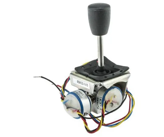 63-4805-79　IP65 Potentiometer Joystick, 2 axes Flying Lead, -20 → +55°C　400-123