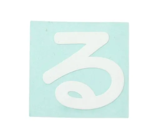61-7426-54　Character Seal White Ru　CL30W-