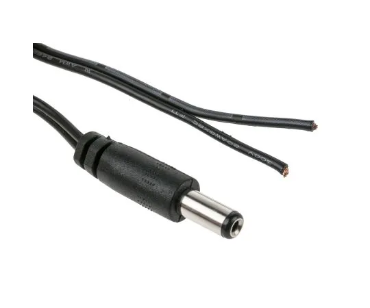 63-5176-02　RS PRO 1.8m Power Cable, 2.1 mm to Cable End, Unterminated (Cable End)　913-5111